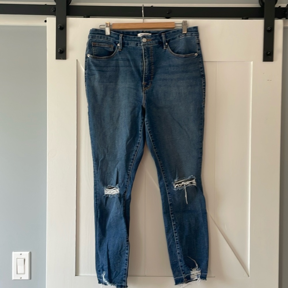 Good American - good legs jeans, size 15/32
